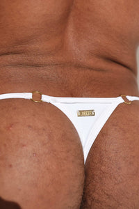 Tanga Hilo Middle - BALI MIDDLE THONG TANGA HILO HOMBRE BLANCO MICROFIBRA BLOKES - WEAREBLOKES - WEAREBLOKES.CO