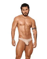 Calzoncillo Power Cup Bikini - BIKINI POWER CUP CALZONCILLO CLÁSICO HOMBRE BIKINI COPA POWERCUP LYCRA ALGODÓN CAMEL BEIGE BLOKES - WEAREBLOKES - WEAREBLOKES.CO