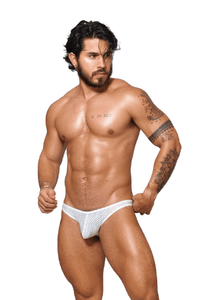 Calzoncillo Power Cup Bikini - BIKINI POWER CUP FRESH MESH CALZONCILLO CLÁSICO HOMBRE BIKINI COPA POWERCUP MICROFIBRA BLANCO BLOKES - WEAREBLOKES - WEAREBLOKES.CO