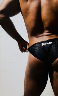 Calzoncillo Power Cup Bikini - BIKINI POWER CUP FRESH MESH CALZONCILLO CLÁSICO HOMBRE BIKINI COPA POWERCUP MICROFIBRA NEGRO BLOKES - WEAREBLOKES - WEAREBLOKES.CO