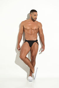 Suspensorio Classic - NEW CLASSIC JOCKSTRAP SUSPENSORIO CLÁSICO HOMBRE NEGRO MICROFIBRA BLOKES - WEAREBLOKES - WEAREBLOKES.CO