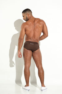 Bañador Classic Square - SQUARE SWIMWEAR BAÑADOR HOMBRE CAFE LYCRA BLOKES - WEAREBLOKES - WEAREBLOKES.CO