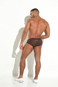 Bañador Classic Square - SQUARE SWIMWEAR BAÑADOR HOMBRE CAFE LYCRA BLOKES - WEAREBLOKES - WEAREBLOKES.CO