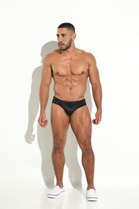 Bañador Classic Square - SQUARE SWIMWEAR BAÑADOR HOMBRE NEGRA LYCRA BLOKES - WEAREBLOKES - WEAREBLOKES.CO