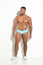 SQUARE SWIMWEAR BAÑADOR HOMBRE TURQUESA MARINO LYCRA BLOKES