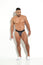 CLASSIC JOCKSTRAP MEN'S CLASSIC SUSPENDER ANIMAL PRINT LEAD MICROFIBER BLOCKS